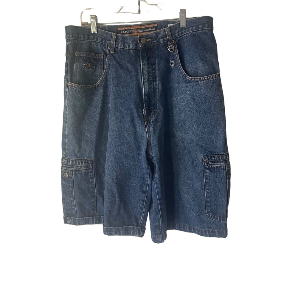 Lugz Vintage 90s Men's Size‎ 36 Baggy Streetwear Grunge Pockets Shorts